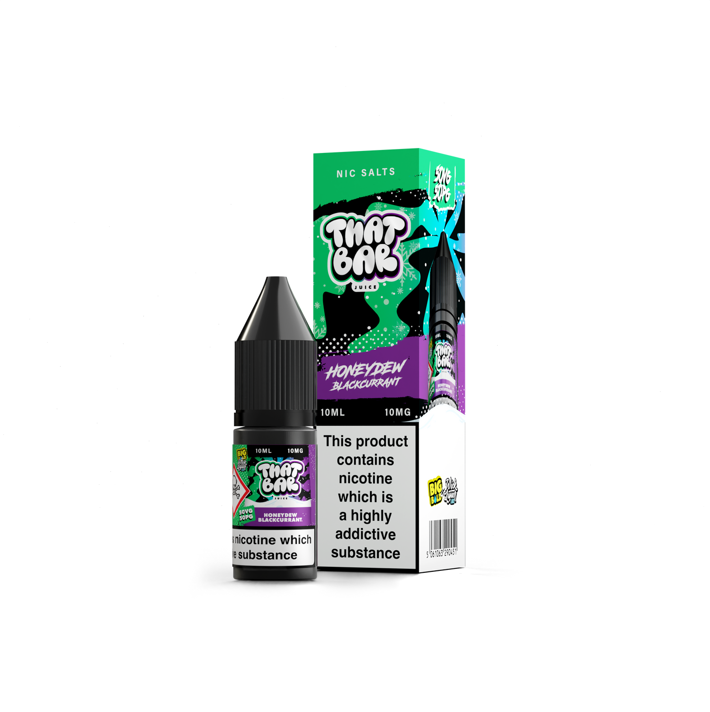 That Bar Nicotine salts 10ml