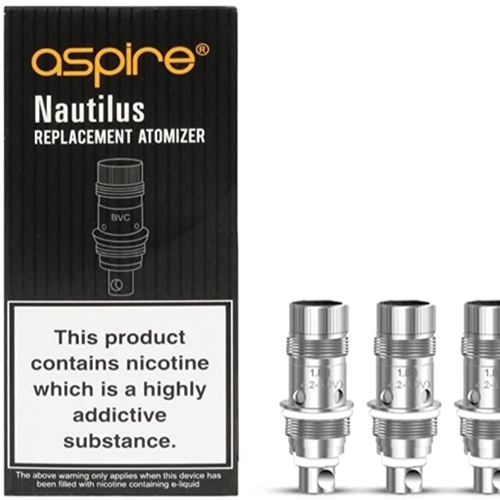 Nautilus BVC 1.8ohm Coil Pack