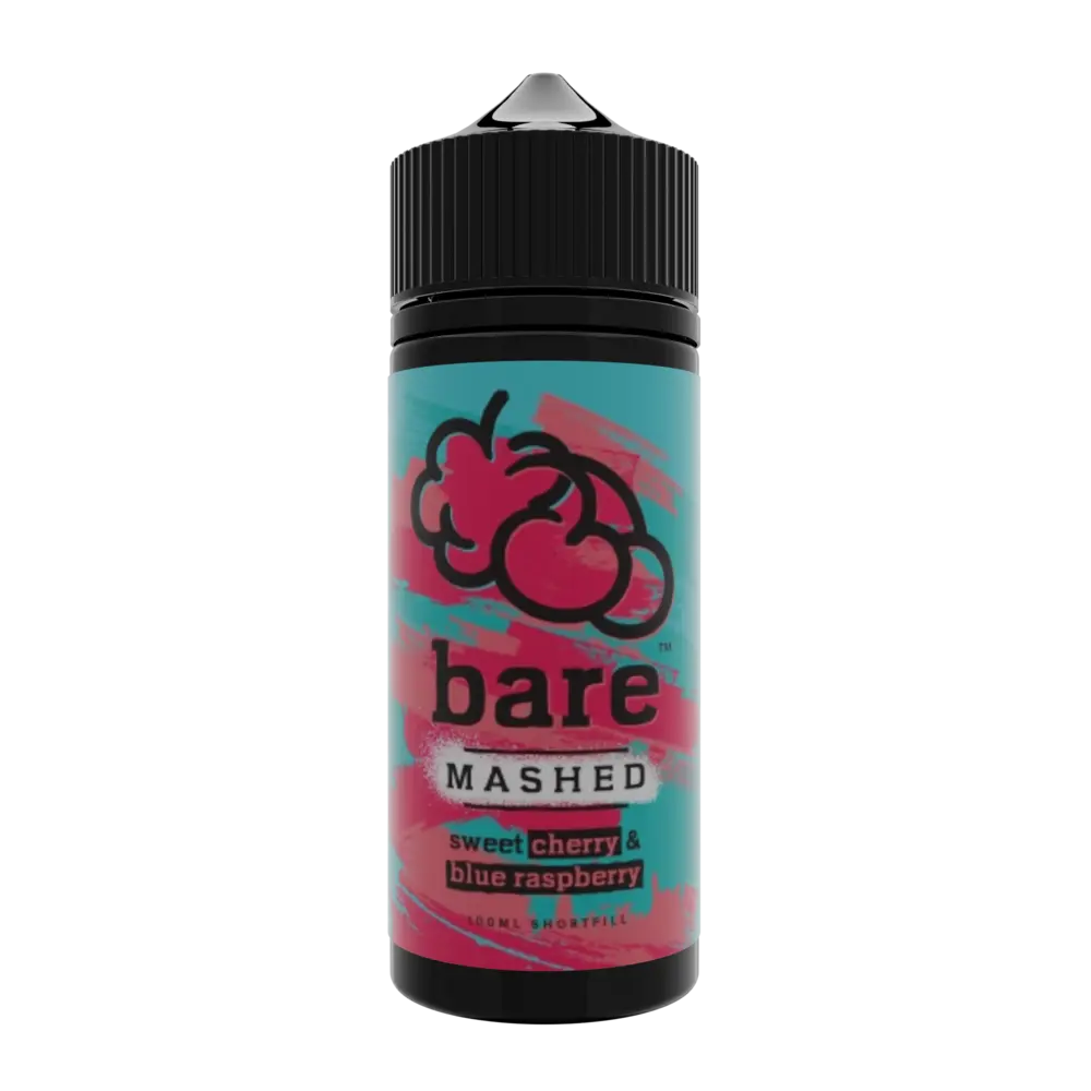 BARE MASHED blue cherry 120ml shortfill