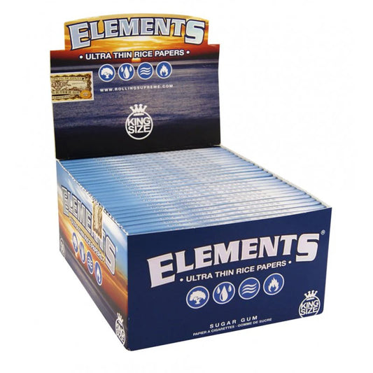 Elements Kingsize Slim Rice Papers