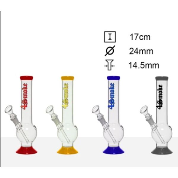 17cm Glass Loud Mini Water pipe